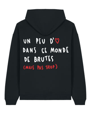 Hoodie Oversize Brodé "Brute"