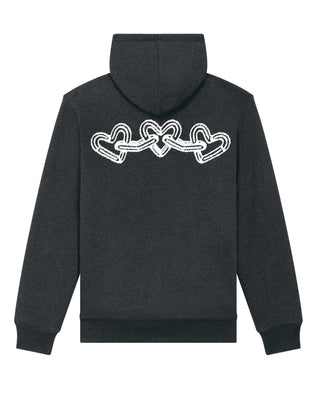 Hoodie Sherpa Brodé "Chains"