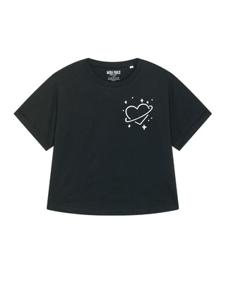 T-shirt Oversize Brodé "Saturn"