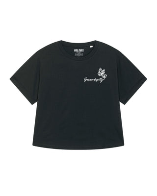 T-shirt Oversize Brodé "Serendipity"