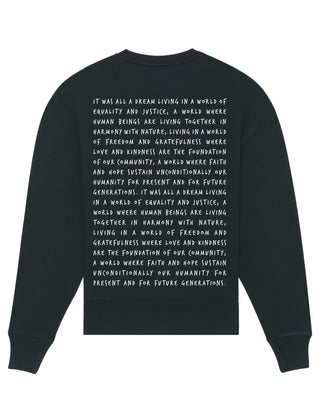 Sweatshirt Oversize "It Was All a Dream"