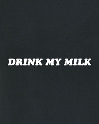 T-shirt Classic Brodé "Drink My Milk"