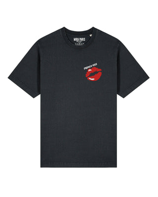 T-shirt Classic Brodé "French Kiss"