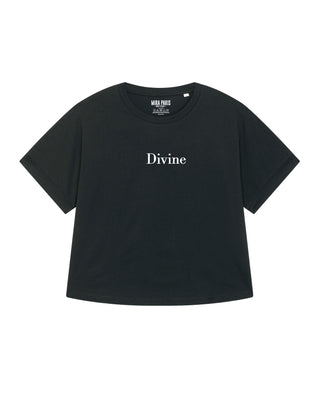 T-shirt Oversize Brodé "Divine"