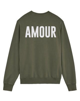 Sweatshirt Vintage Brodé "Amour"