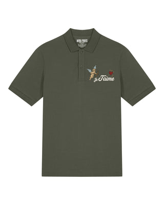 Polo Brodé "Je t’Aime"