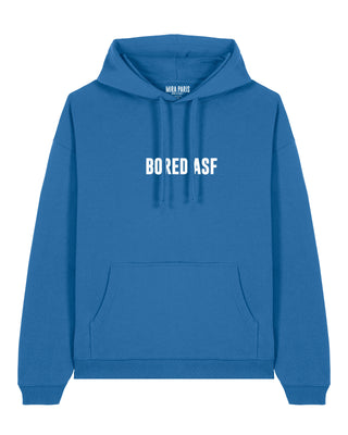 Hoodie Oversize Brodé "Bored ASF"