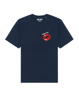 T-shirt Classic Brodé "French Kiss"