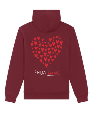 Hoodie Sherpa Brodé "Sweet Heart"