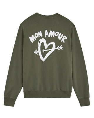 Sweatshirt Vintage Brodé "Mon Amour"