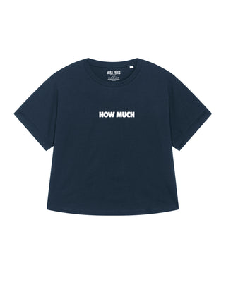 T-shirt Oversize Brodé "How Much"