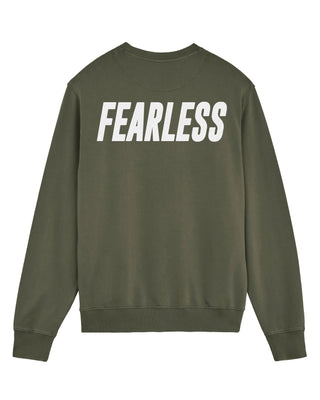 Sweatshirt Vintage Brodé "Fearless"