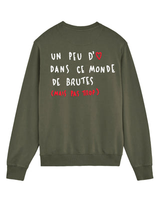 Sweatshirt Vintage Brodé "Brute"