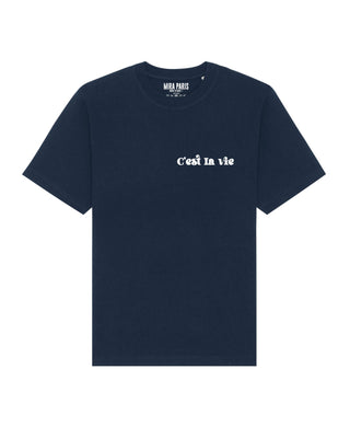T-shirt Classic Brodé "C'est La Vie"
