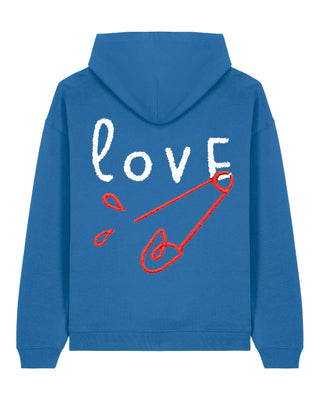 Hoodie Oversize Brodé "Love"