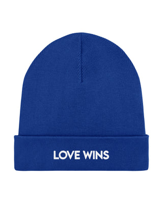 Beanie Classic Brodé "Love Wins"