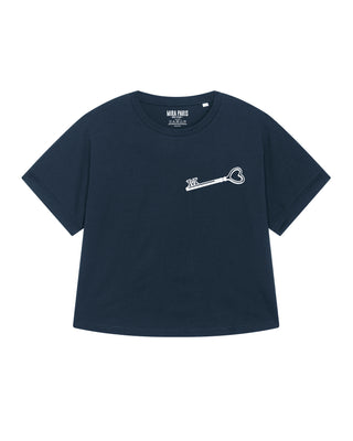 T-shirt Oversize Brodé "M Key"