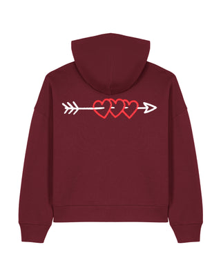 Cropped Hoodie "Arrow"