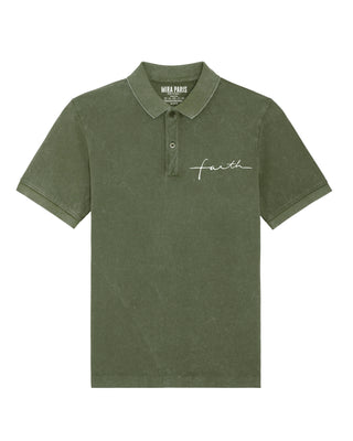 Polo Brodé "Faith"