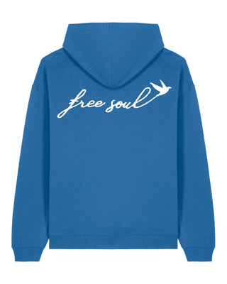 Hoodie Oversize Brodé "Free Soul"