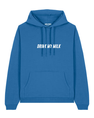 Hoodie Oversize Brodé "Drink My Milk"