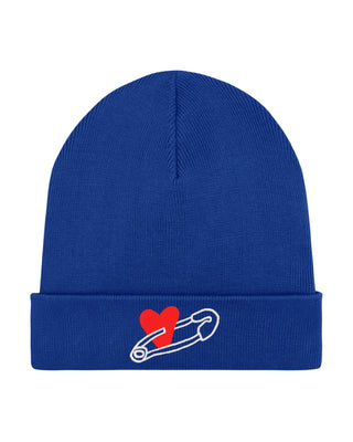 Beanie Classic Brodé "Coeur Pins"