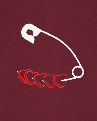 Polo Brodé "Heart Pins"