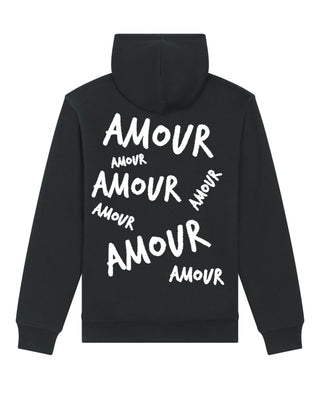 Hoodie Sherpa Brodé "Amour"