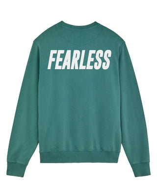 Sweatshirt Vintage Brodé "Fearless"