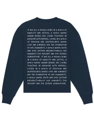 Sweatshirt Oversize "It Was All a Dream"