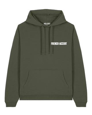 Hoodie Oversize Brodé "French Accent"