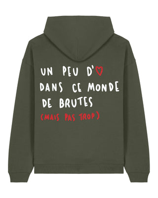 Hoodie Oversize Brodé "Brute"