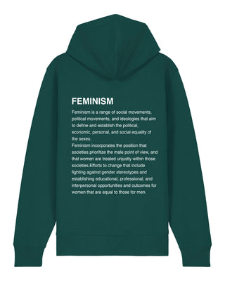 Hoodie à Zip "Feminism"