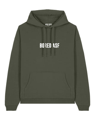 Hoodie Oversize Brodé "Bored ASF"