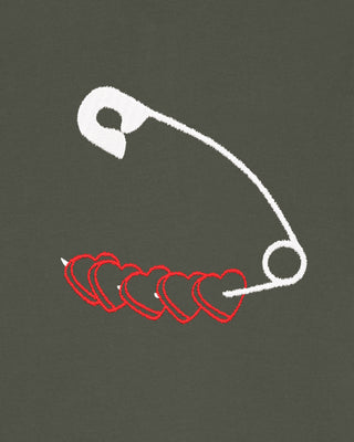 Polo Brodé "Heart Pins"