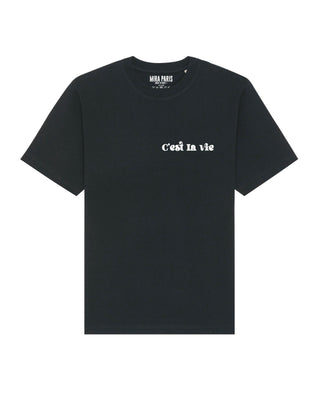 T-shirt Classic Brodé "C'est La Vie"