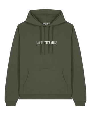 Hoodie Oversize Brodé "La Collectionneuse"