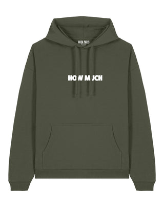 Hoodie Oversize Brodé "How Much"