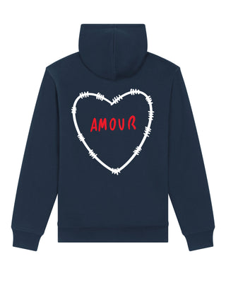 Hoodie Sherpa Brodé "Amour"