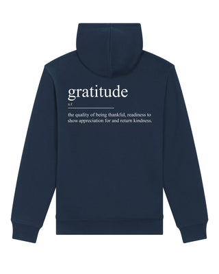 Hoodie Sherpa Brodé "Gratitude"