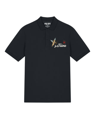 Polo Brodé "Je t’Aime"