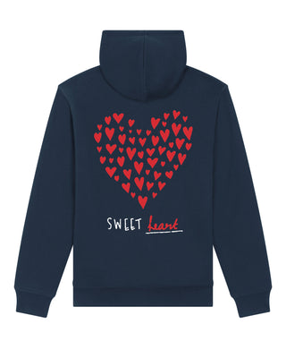 Hoodie Sherpa Brodé "Sweet Heart"