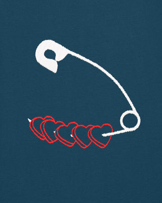 Polo Brodé "Heart Pins"