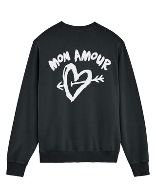 Sweatshirt Vintage Brodé "Mon Amour"