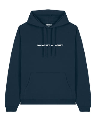 Hoodie Oversize Brodé "No Money No Honey"