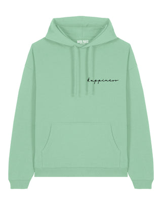 Hoodie Oversize Brodé "Happiness"