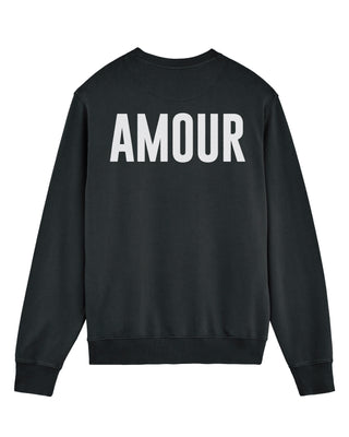 Sweatshirt Vintage Brodé "Amour"