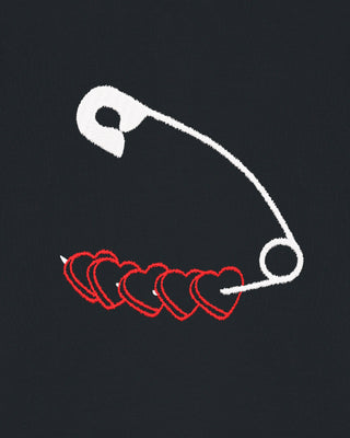 Polo Brodé "Heart Pins"