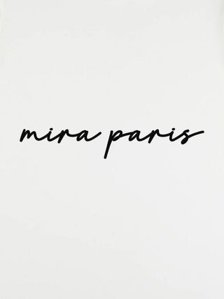 T-shirt Roll Up Brodé "Mira Paris"
