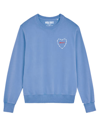 Sweatshirt Vintage Brodé "Amour"